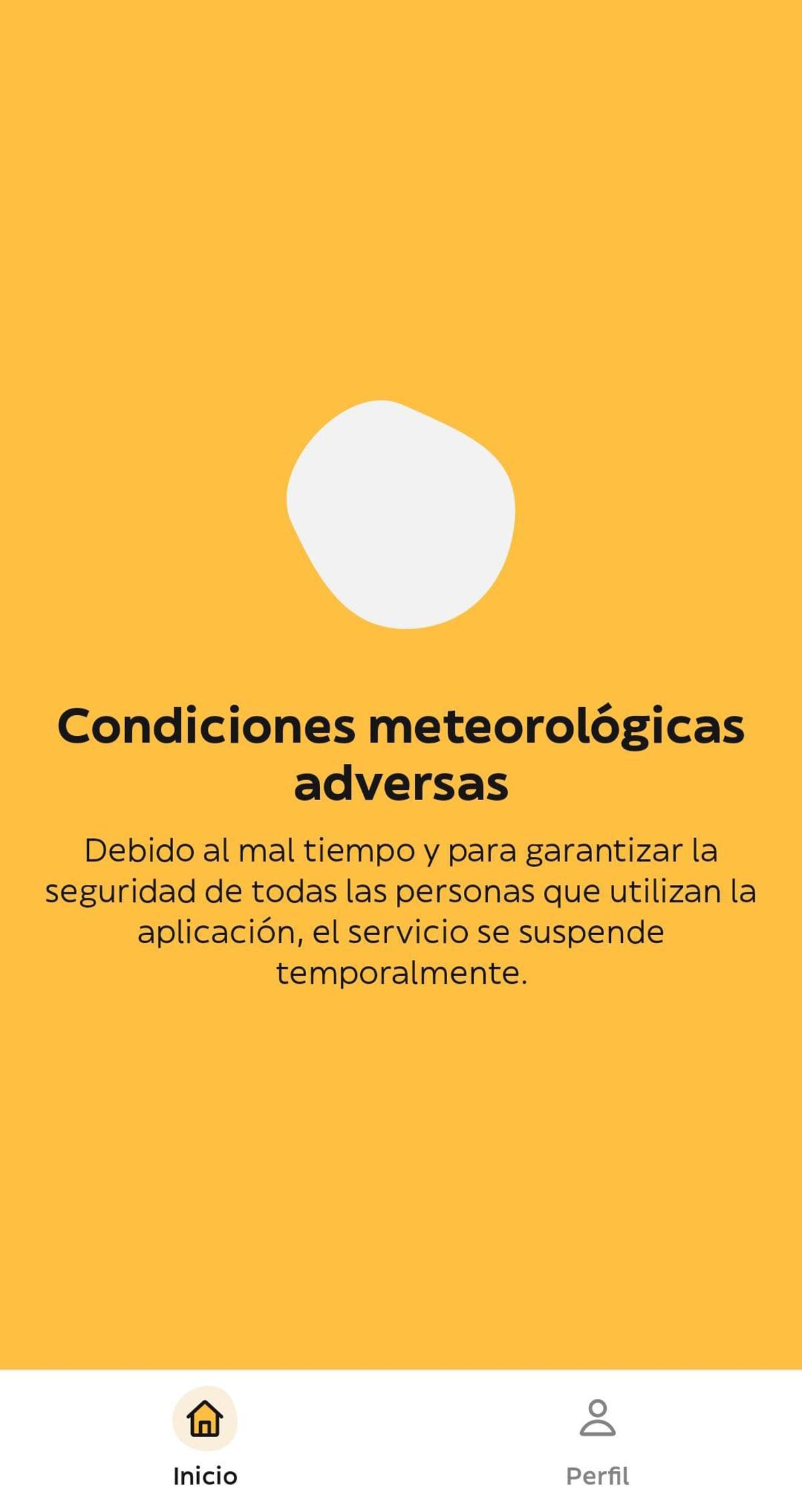 Glovo suspende temporalmente el servicio