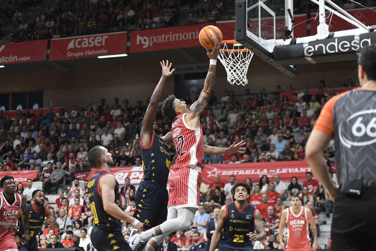 La aplastante victoria del UCAM Murcia ante el Andorra, en imágenes
