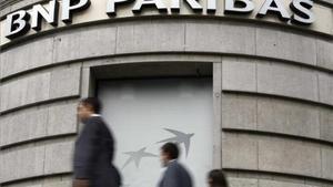 La sede de BNP Paribas en París.