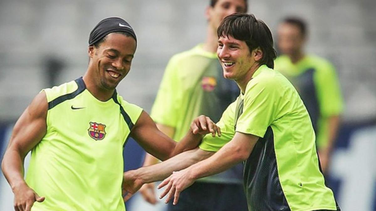 Ronaldinho, uno de los cracks que ha felicitado a Messi por sus 29 años
