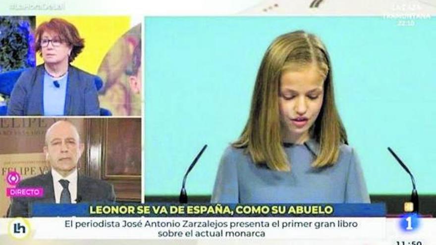 Cesados los responsables del título en el que se comparaba a la princesa con el Rey emérito