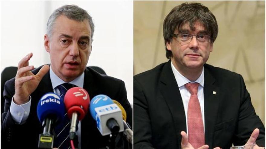 Urkullu se reunirá el próximo lunes con Puigdemont