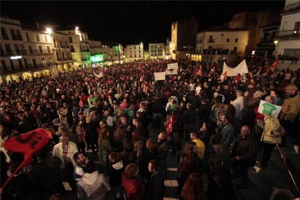 Jornada de la huega general en Extremadura