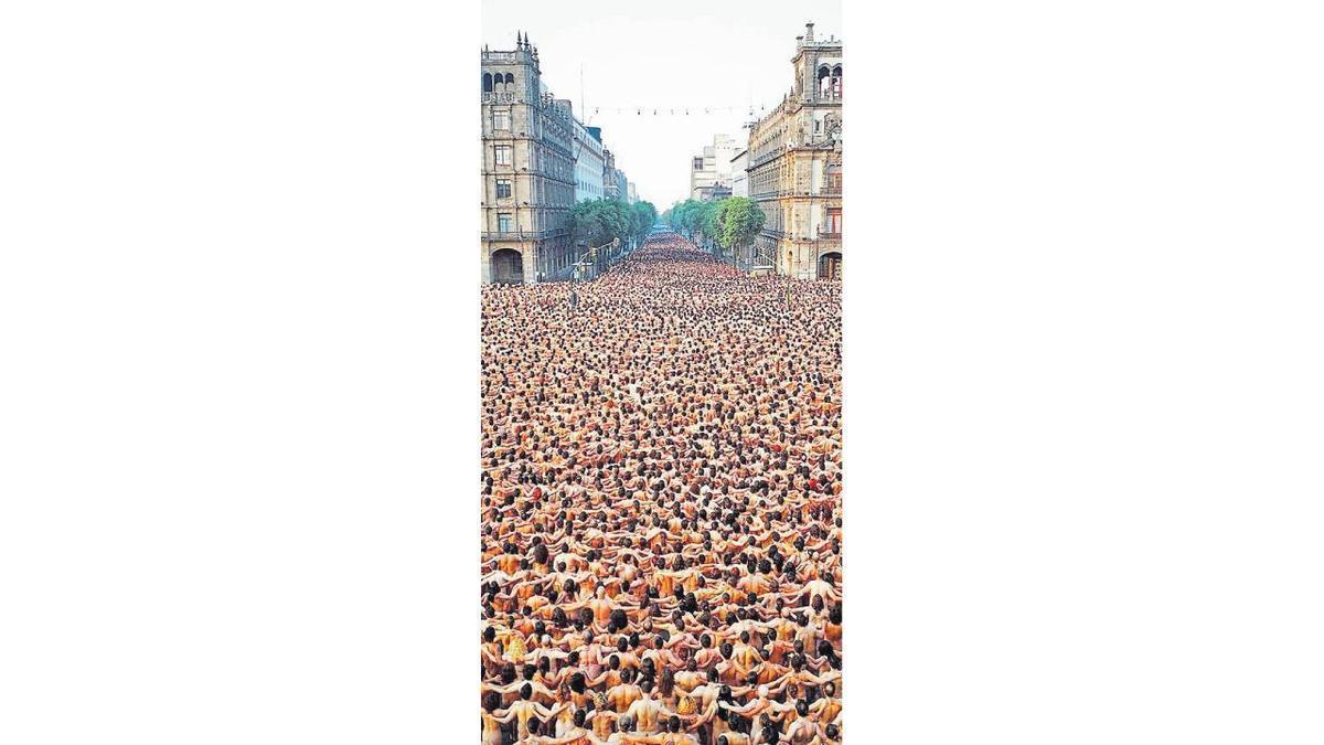Obra de Spencer Tunick