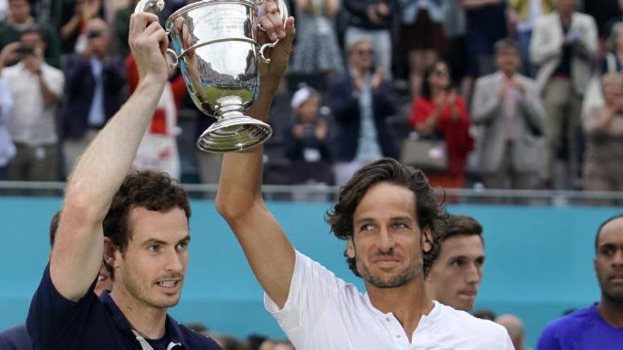 Andy Murray y Feliciano López, campeones de dobles en Queen&#039;s