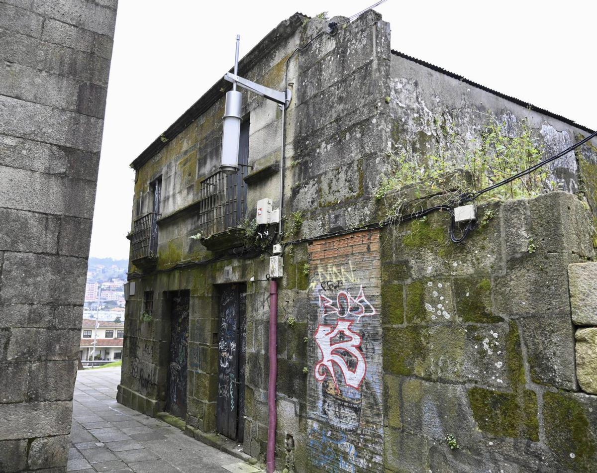 Uno de los edificios que se han utilizado puntualmente para el trapicheo.