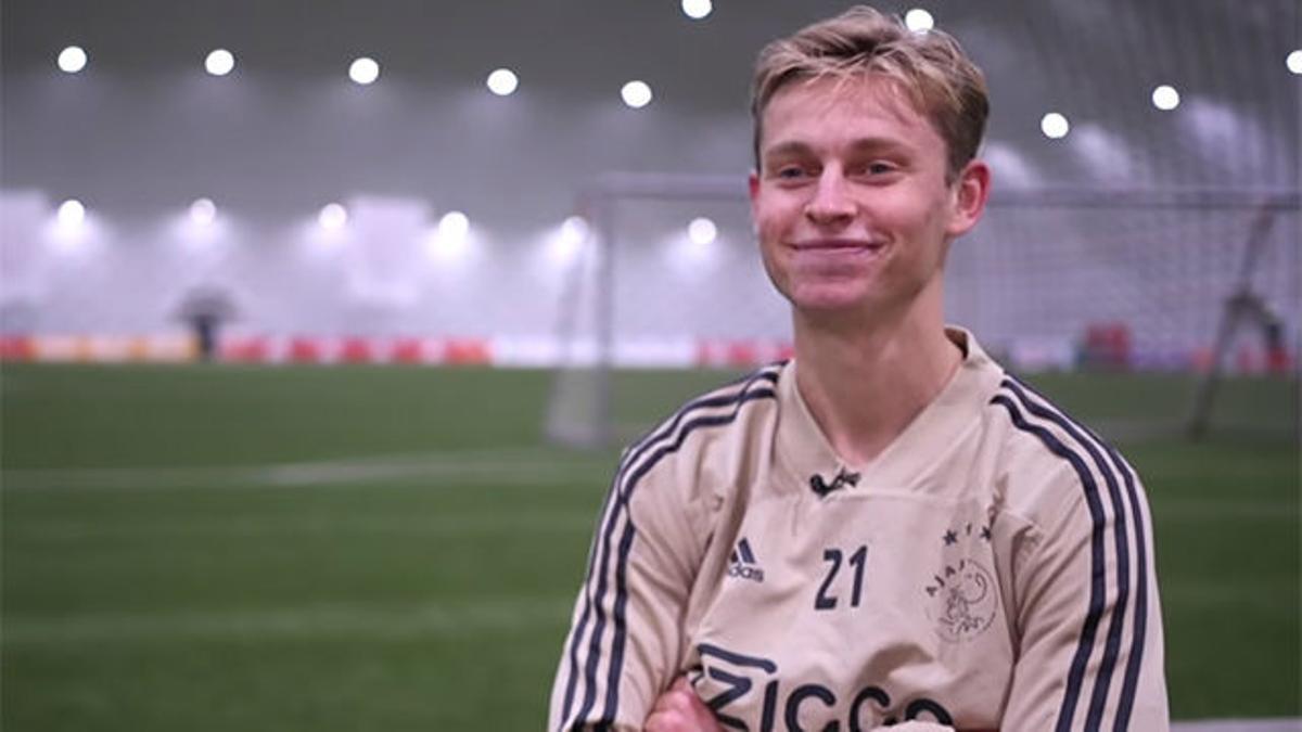 De Jong habló sobre él y su compañero Matthijs De Ligt