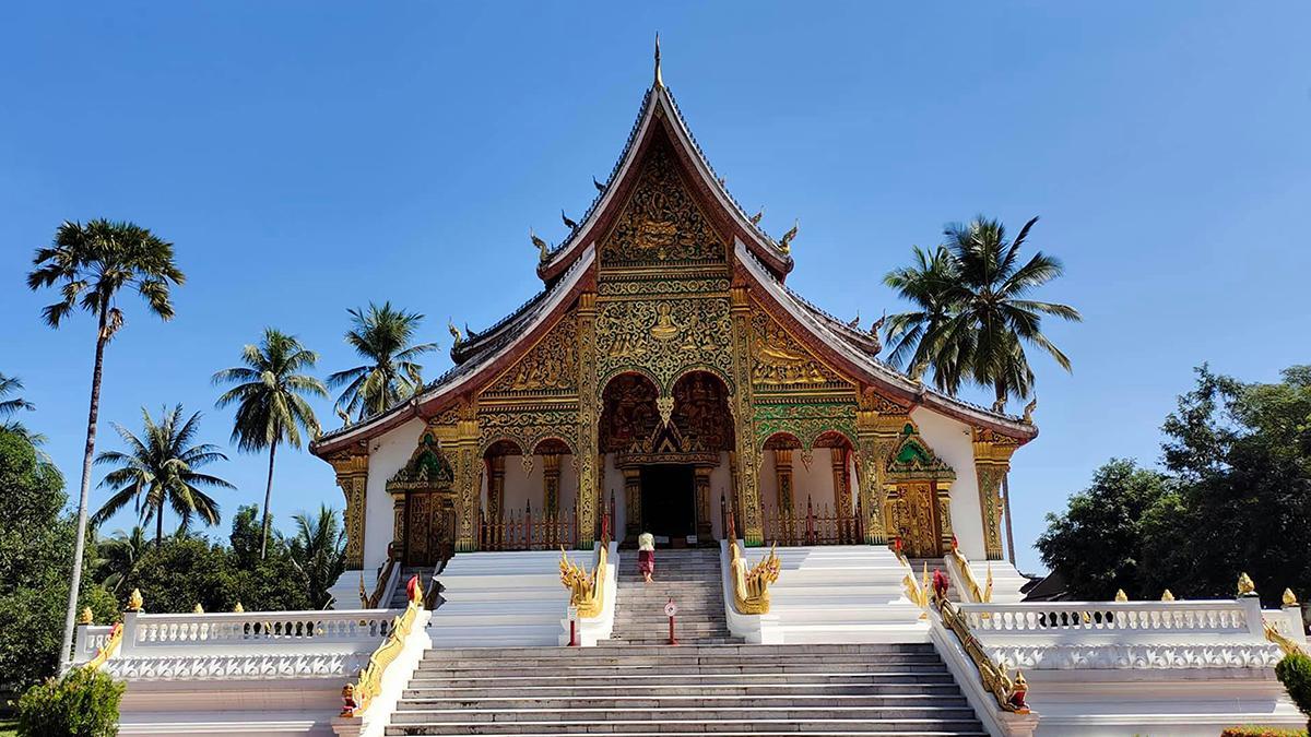 Wat Xieng Thong, en Khem Khong, Luang Prabang, es uno de los templos más emblemáticos de Laos.