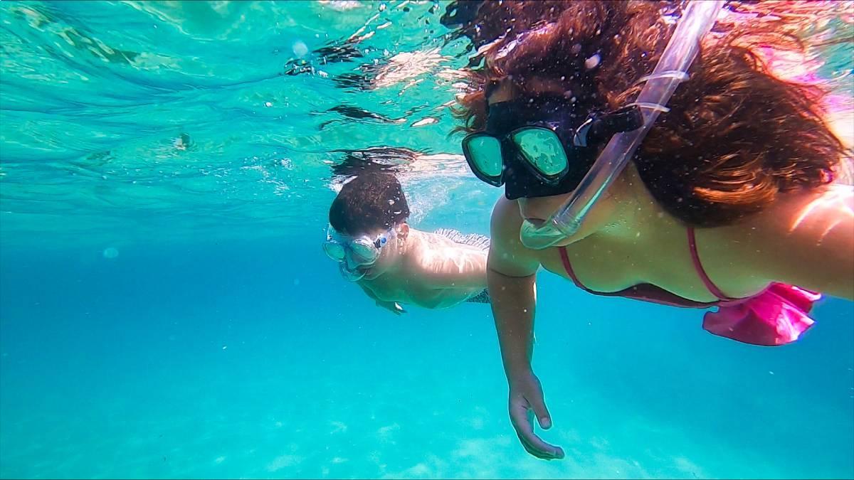 Deportes acuáticos en Lloret de Mar.