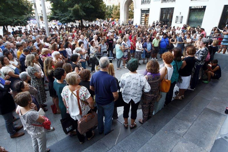 Zaragoza contra el último crimen machista