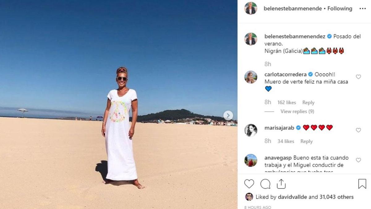 Belén Esteban hace su posado de verano.