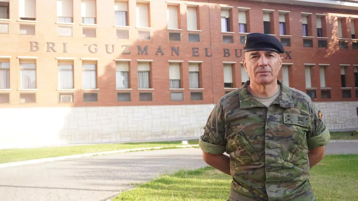 Fernando Ruiz Gómez, General Jefe de la Brigada Guzmán El Bueno X