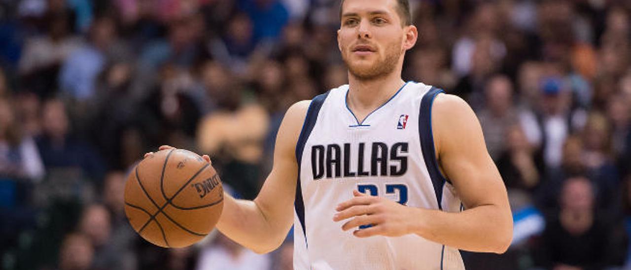 Gal Mekel, nuevo jugador del Gran Canaria, durante su etapa en los Dallas Mavericks en la NBA.