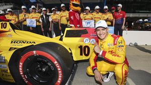 Alex Palou, pole en la Fórmula Indy