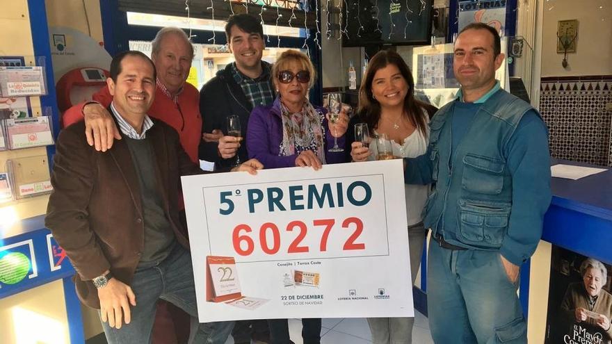 Brindis en Torrox, con cartel oficial del quinto premio