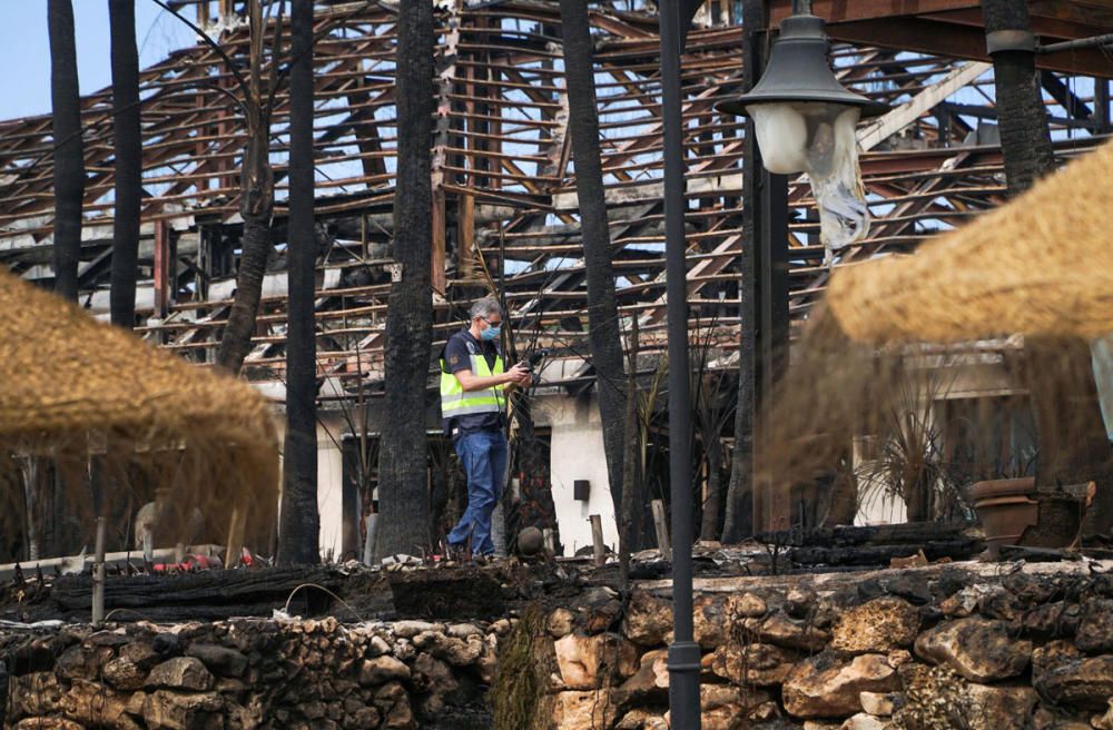 Centro comercial Laguna Village tras incendio