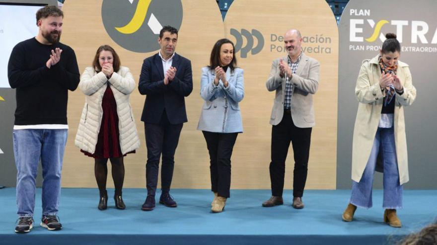 El acto celebrado esta semana en Cangas sobre el Plan Extra. |  G.N.