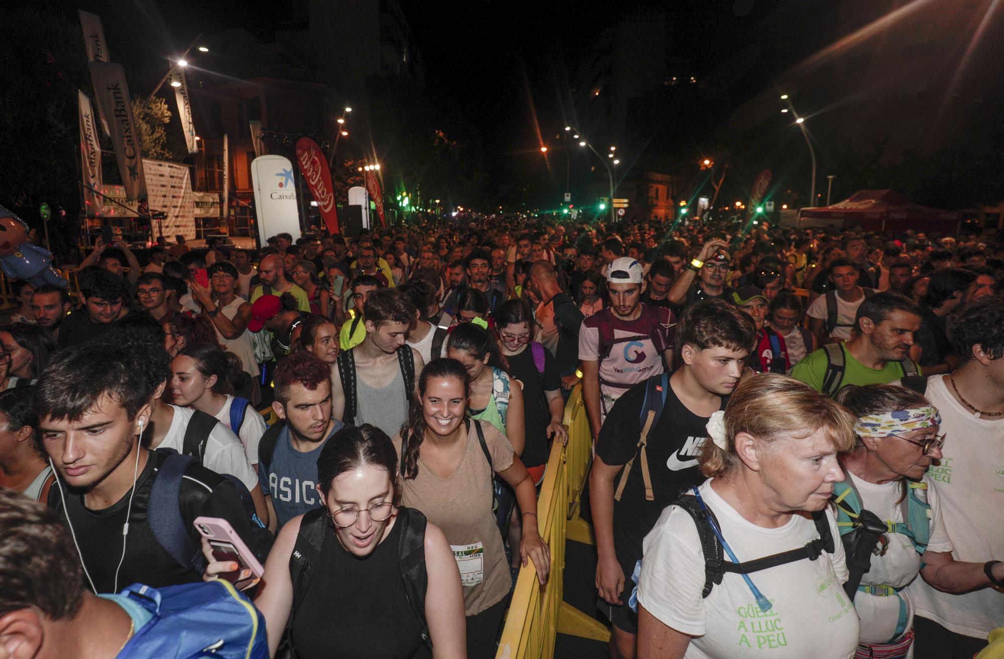 Exitosa Marxa des Güell a Lluc a Peu con miles de participantes