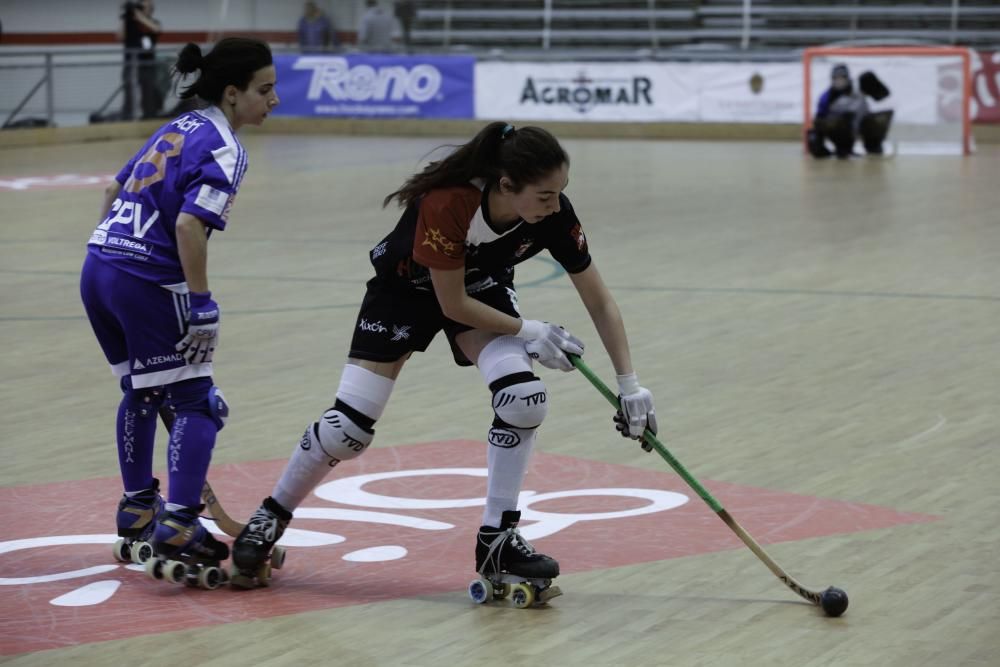 Final de la Copa de Europa de hockey en el Palacio de Deportes de La Guía.