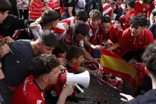 GALERÍA | Así recibió la Fan Zone al Zamora CF antes del partido