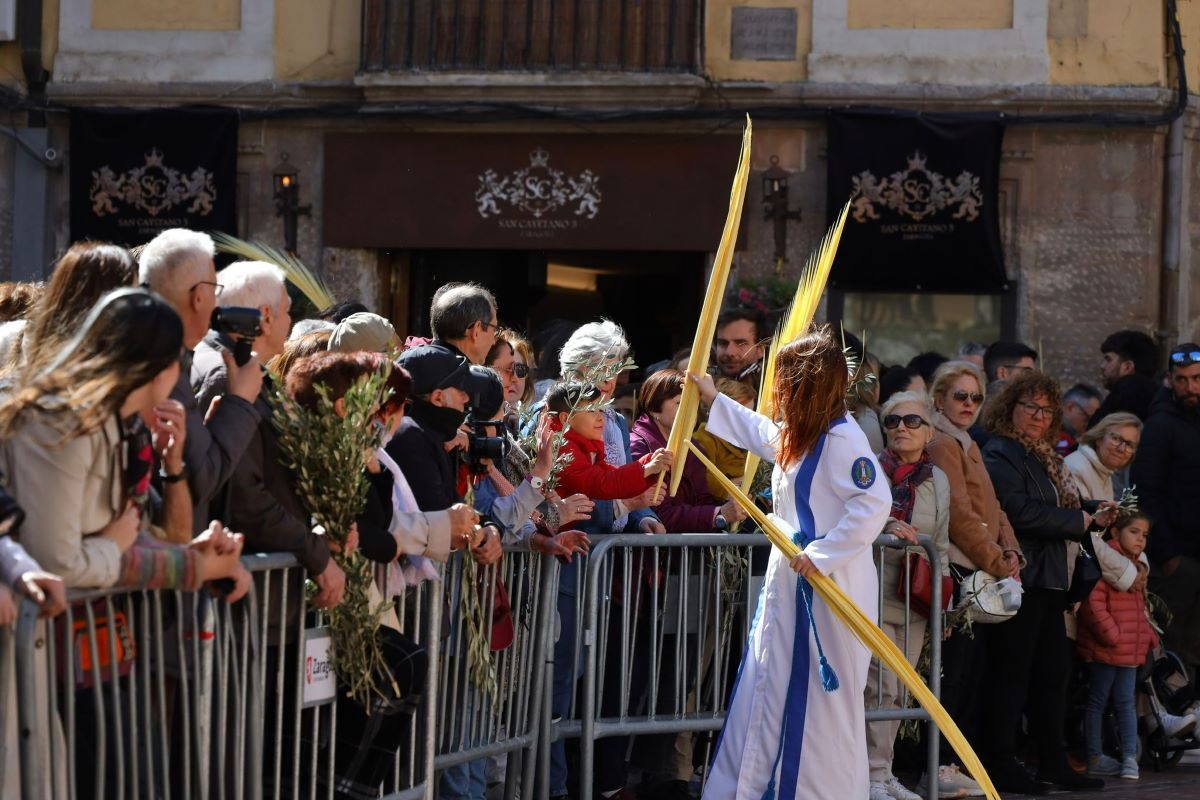 Procesión del Domingo de Ramos en Zaragoza