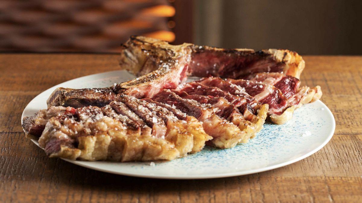 La chuleta de Rocacho, una de las mejores de Madrid.