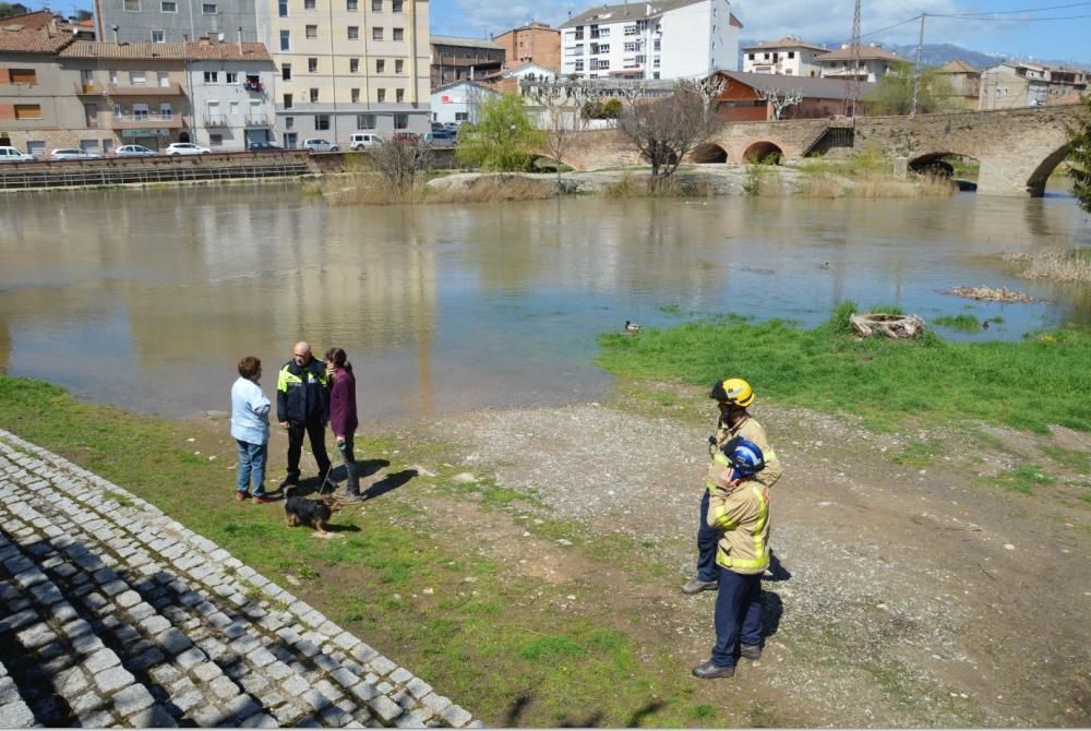 Rescat d'un home desaparegut al riu Llobregat al pas per Gironella