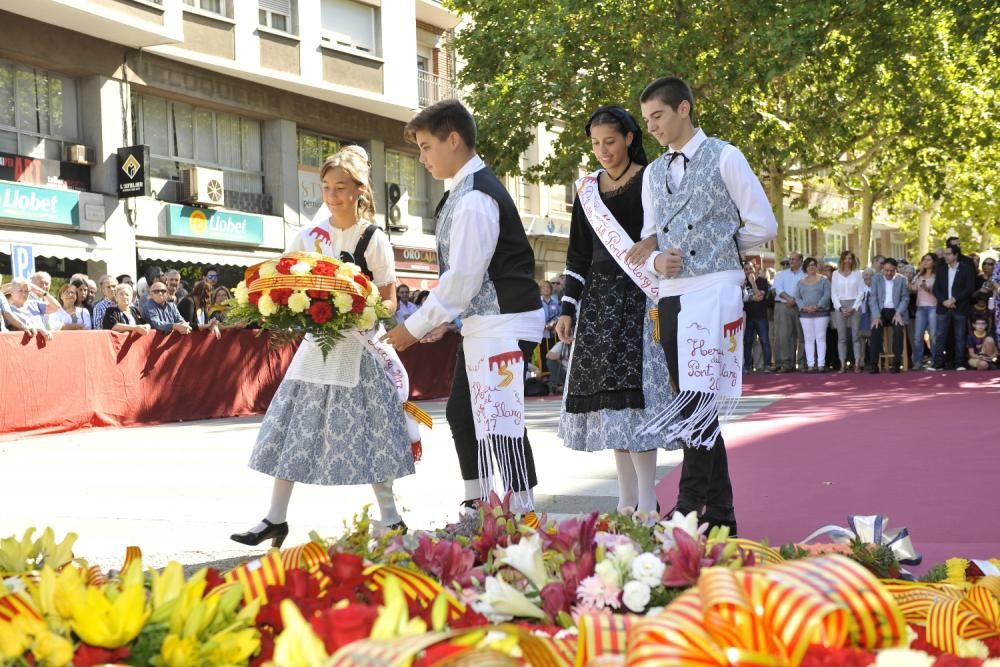 Ofrena de la Diada 2017 a Manresa