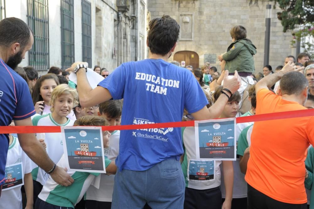 La carrera se enmarca en el proyecto 'La Vuelta el cole' impulsado por la Fundación Unoentrecimil.