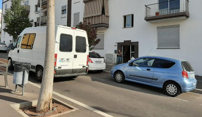 Exterior de la vivienda en Granadilla.