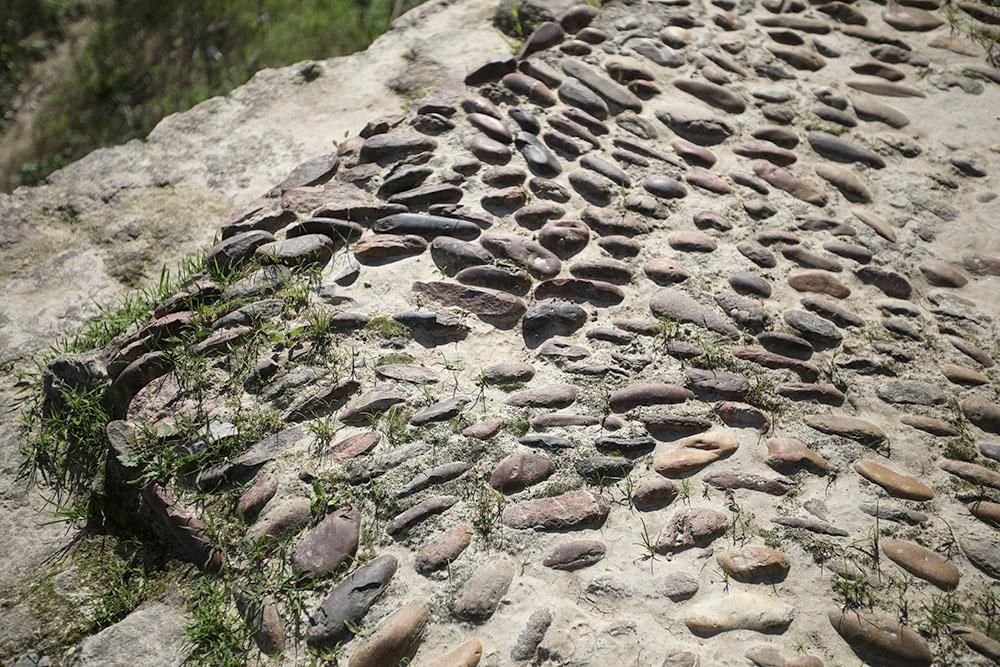 La Albolafia varada en el río