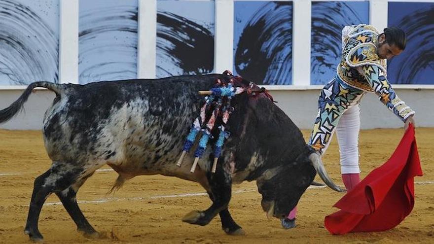 Javier Conde, en la Feria de Agosto de Málaga de 2014.