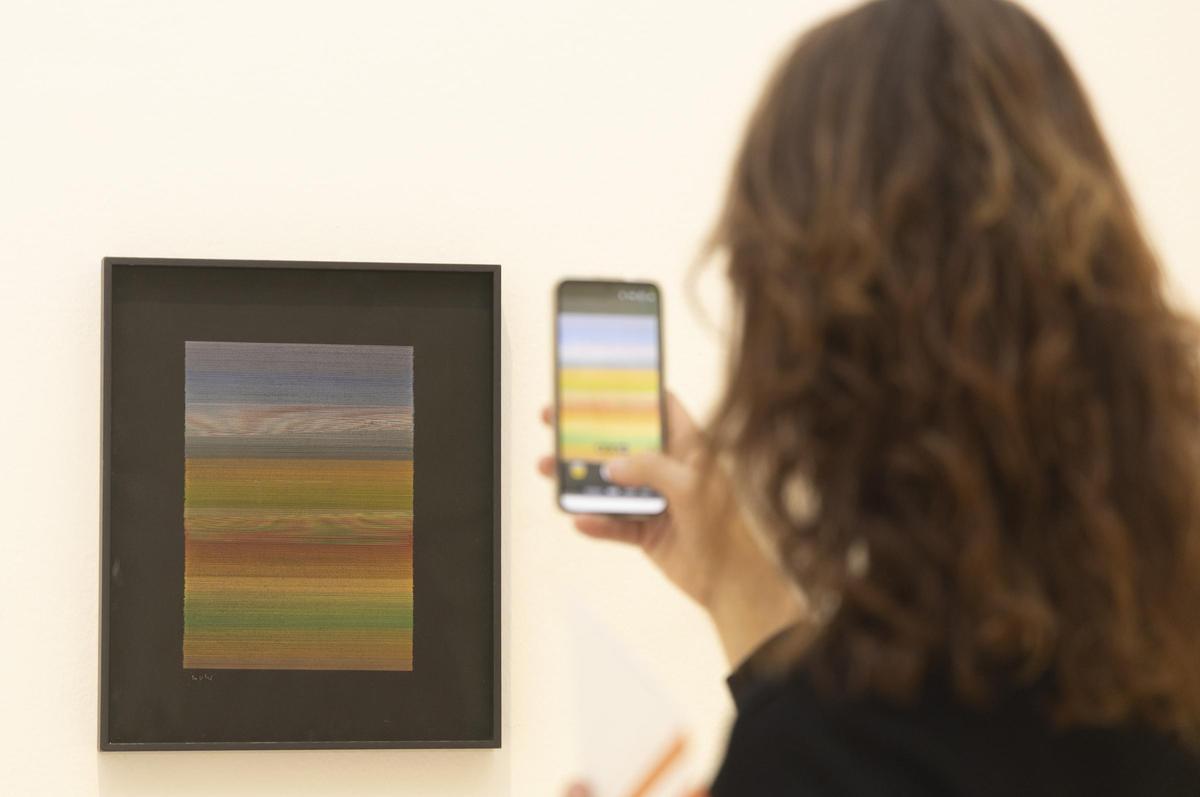 El "gouache" de Sempere que motivó la muestra de la artista valenciana