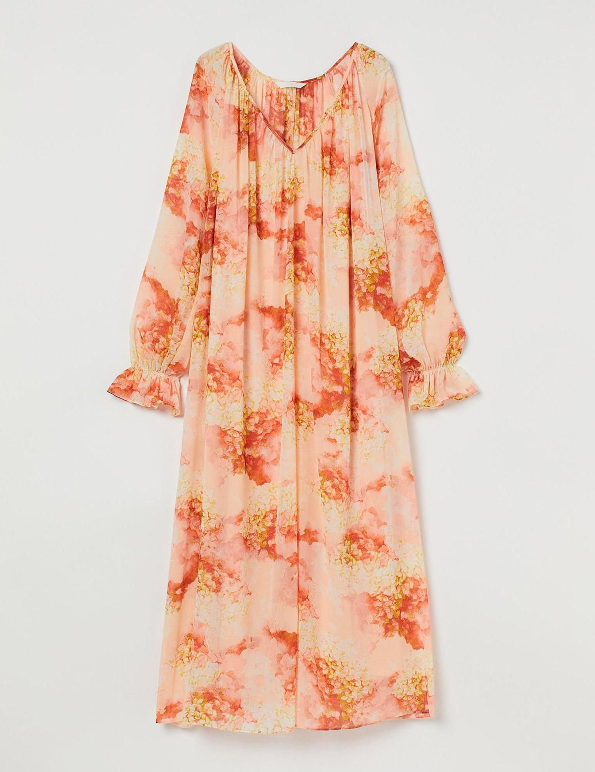 Vestido evasé de H&M