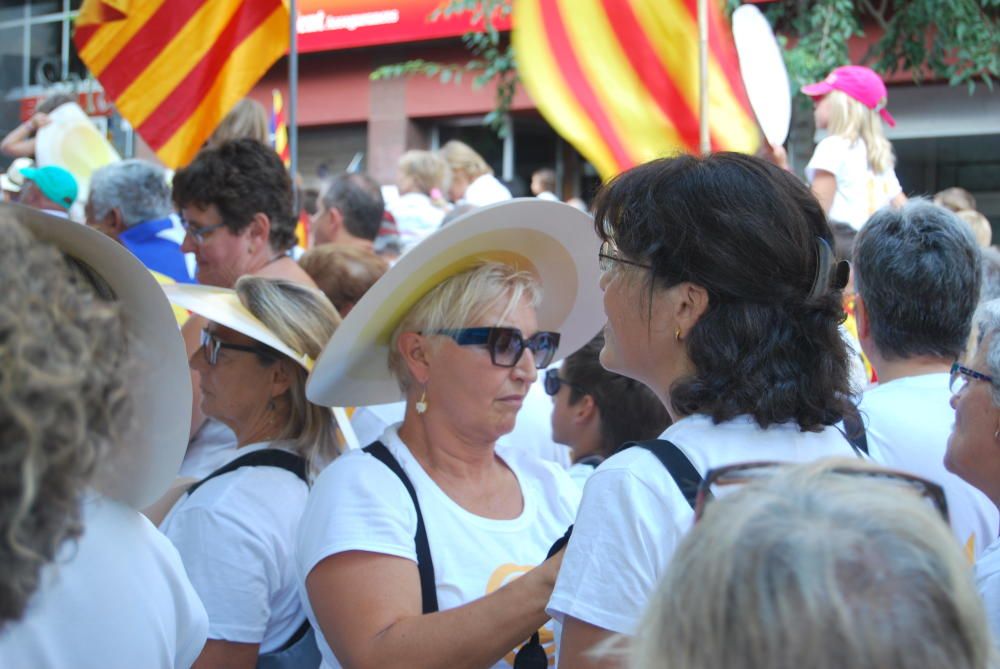 Macrogaleria de la Diada a Berga