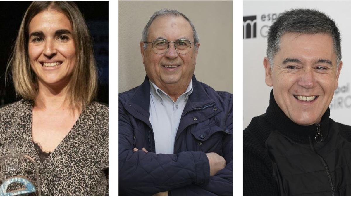 Marta Pasqual, Miquel Fañanàs i Martí Gironell.