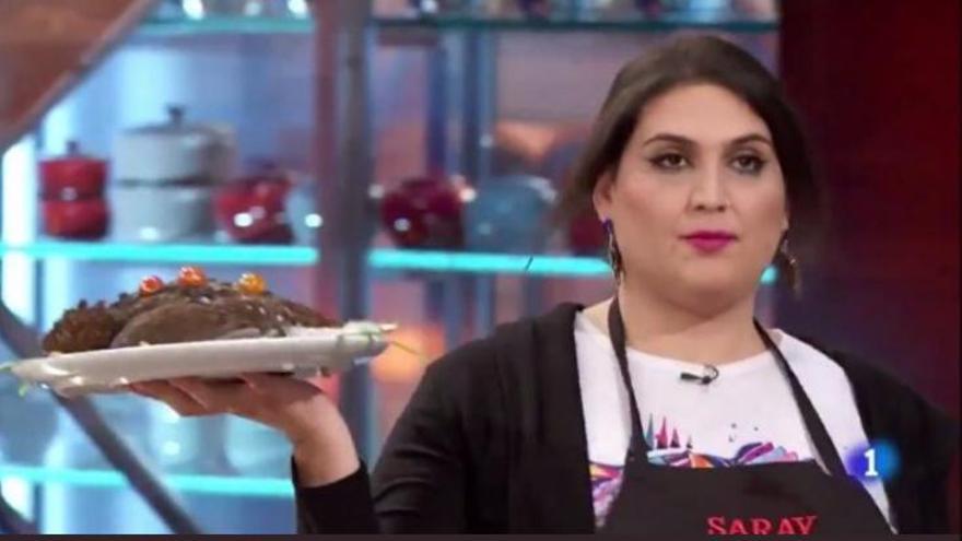 Saray, en el último programa de Masterchef