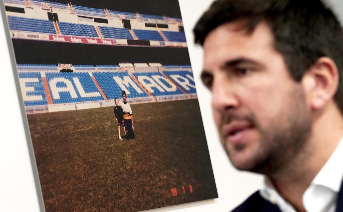Enrique Riquelme, candidato a la presidencia del Real Madrid.