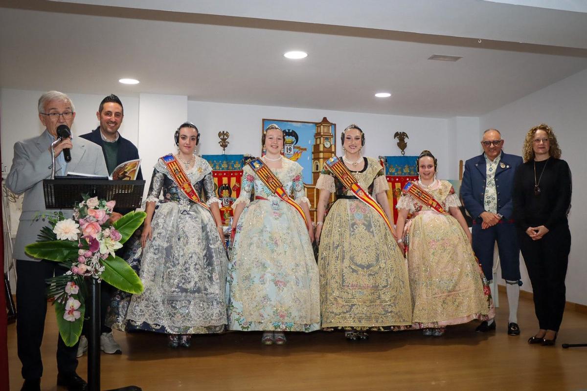 La veleda sirvió de homenaje al precursor de los Jocs Florals.