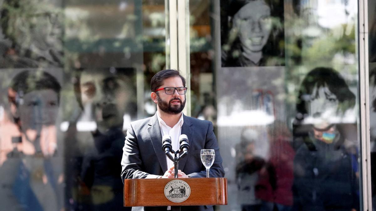 Gabriel Boric, presidente de Chile.