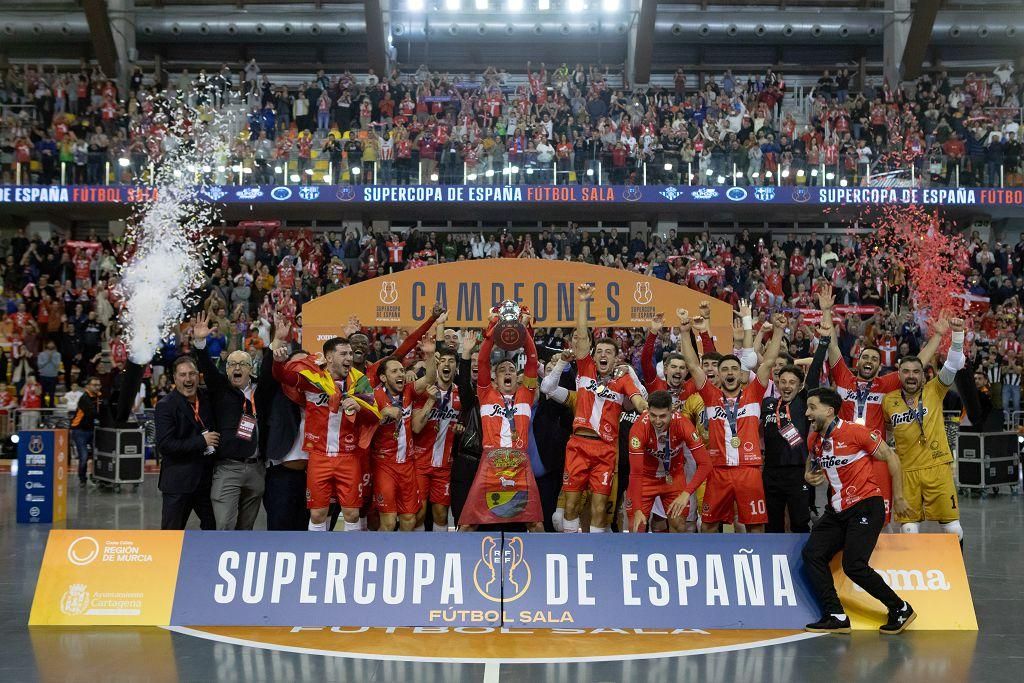 Las mejores imágenes de la victoría del Jimbee Cartagena en la Supercopa de España