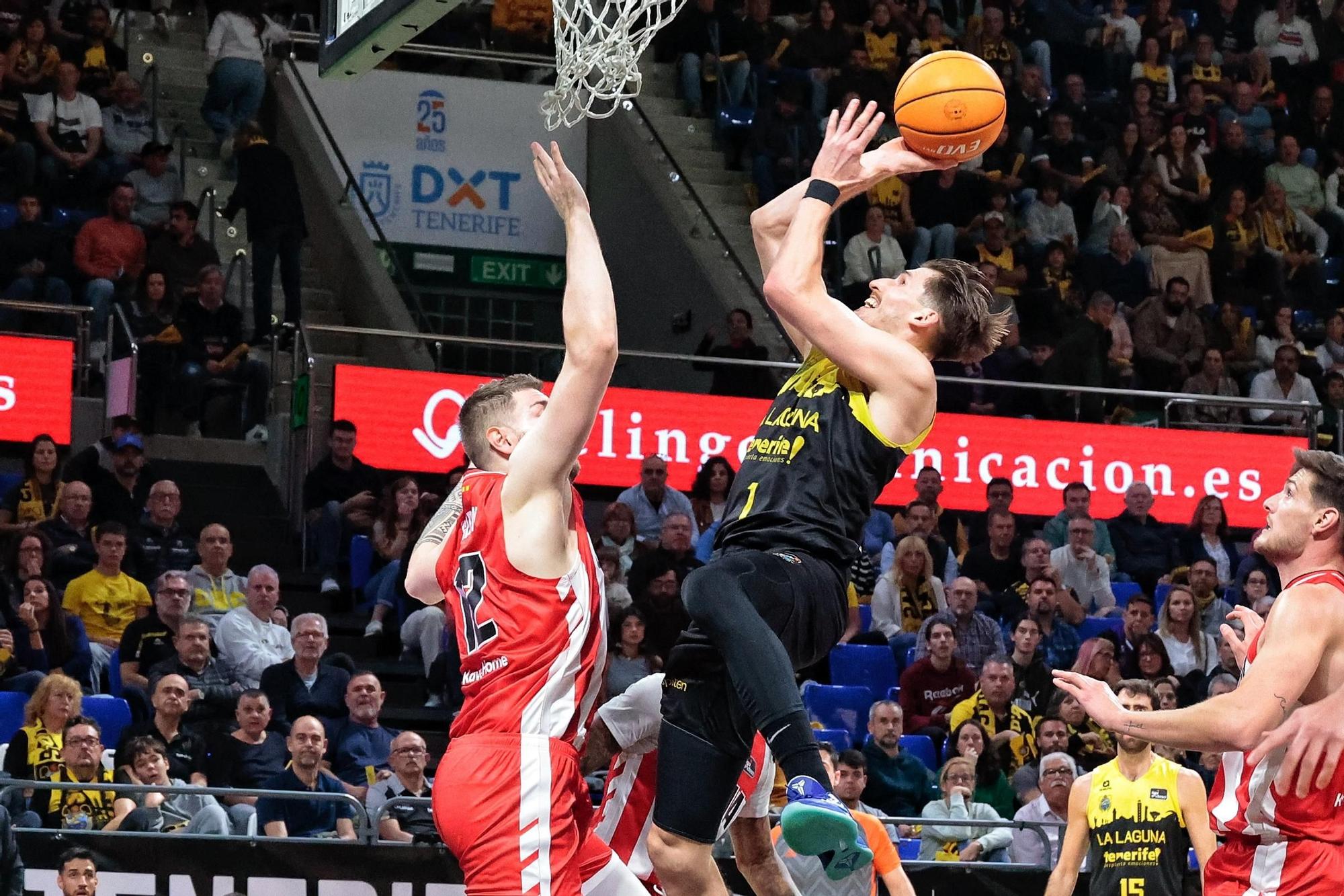 Revive el partido entre La Laguna Tenerife - Basquet Girona