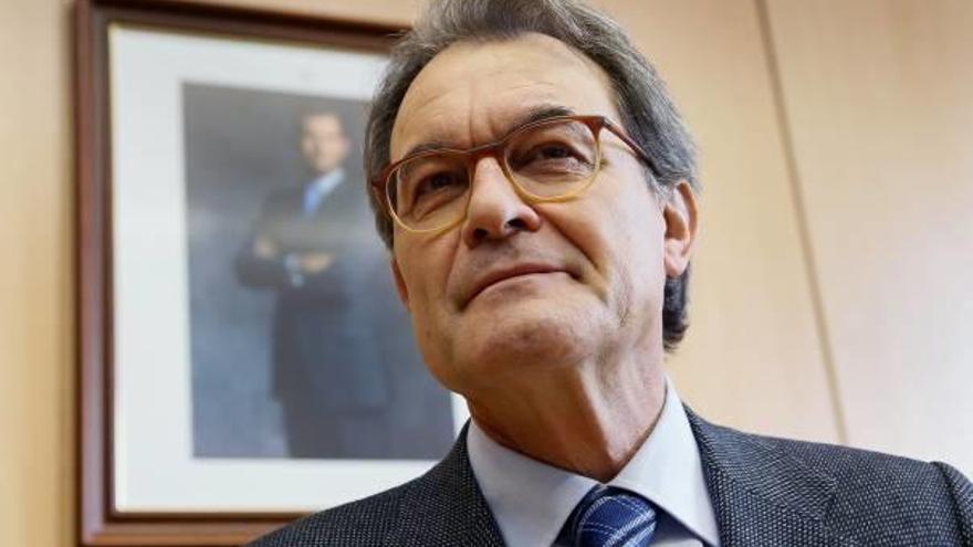 L&#039;expresident Artur Mas, ahir a la Universitat Autònoma de Madrid.