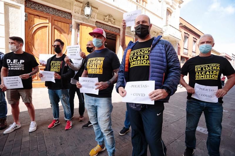 Blas Trujillo y Julio Pérez se reúnen con los alcaldes de Tenerife para estudiar las medidas COVID