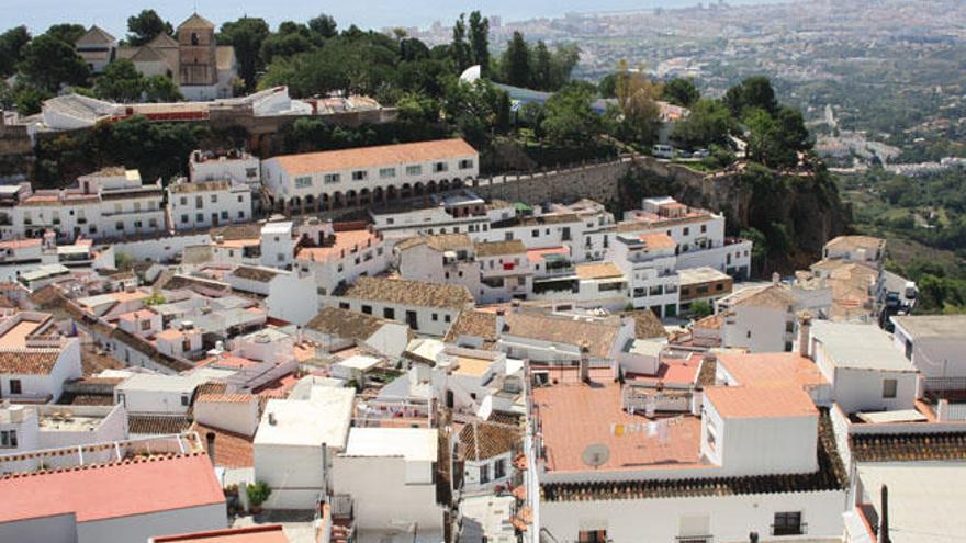 Vista superior de Mijas.