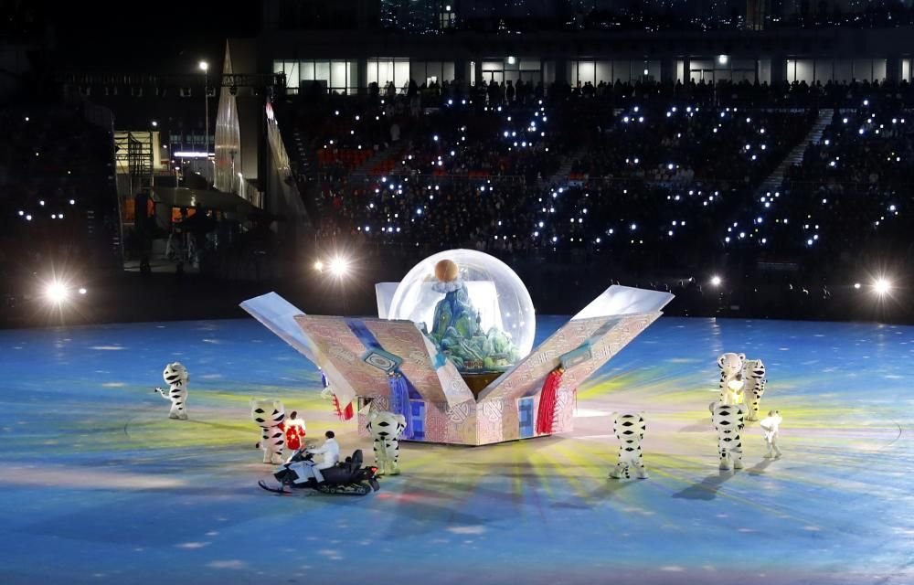 Ceremonia de clausura de los JJOO de Invierno