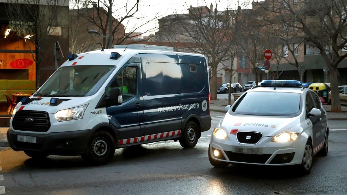 Imagen de archivo de los Mossos d'Esquadra, en Sabadell