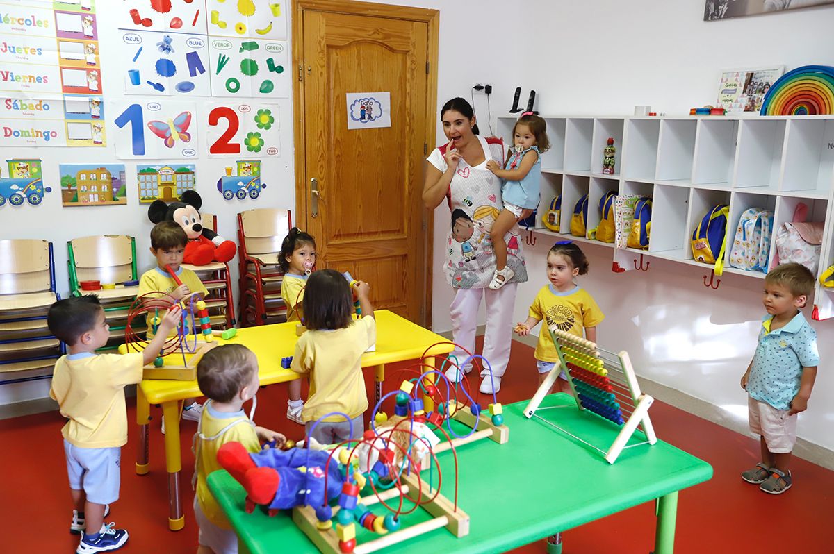 Primer día de clase en las escuelas infantiles