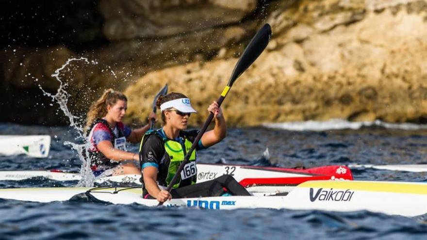 Raquel Bota durante una de las pruebas celebradas en Mallorca este pasado año.