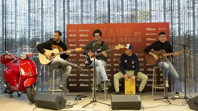 Pignoise presenta su nuevo álbum en la redacción de EL PERIÓDICO